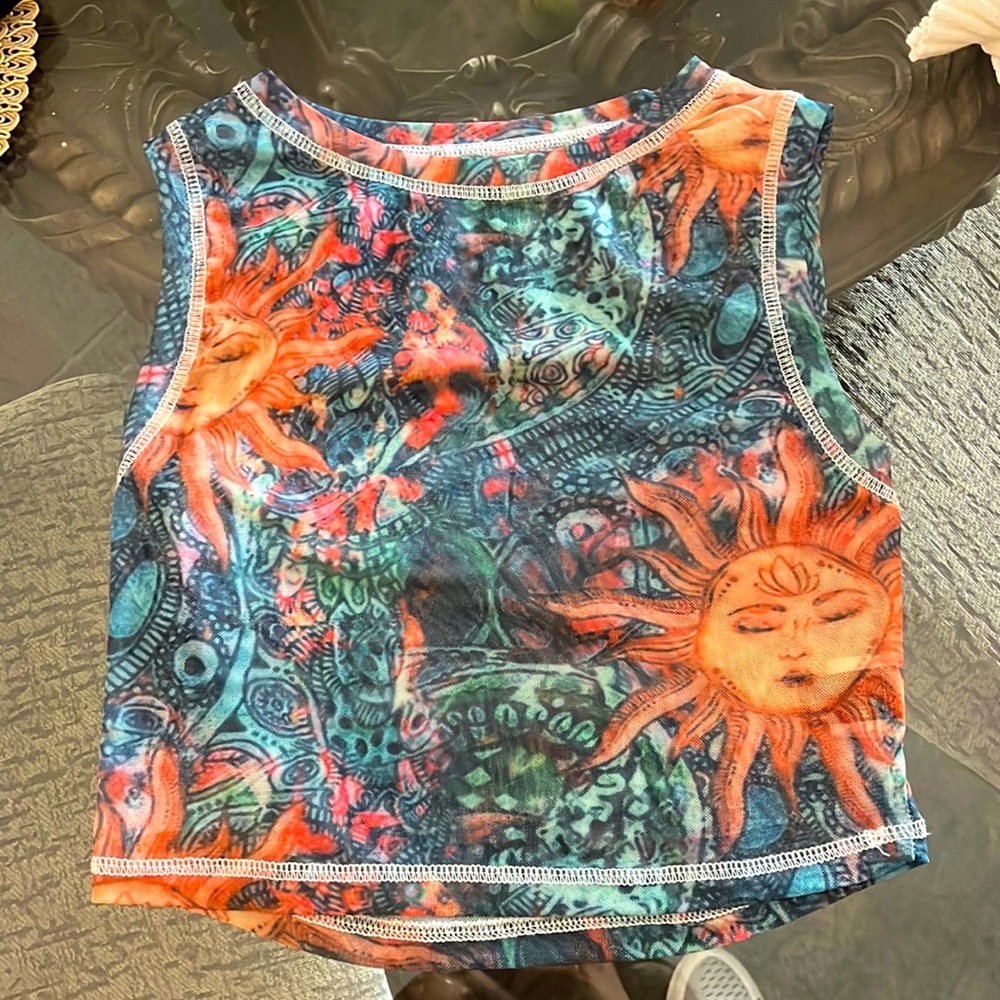 Mesh Halter top